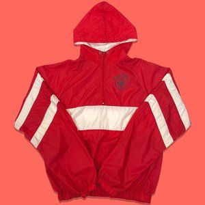 Vintage 90’s Volleyball Hooded Windbreaker